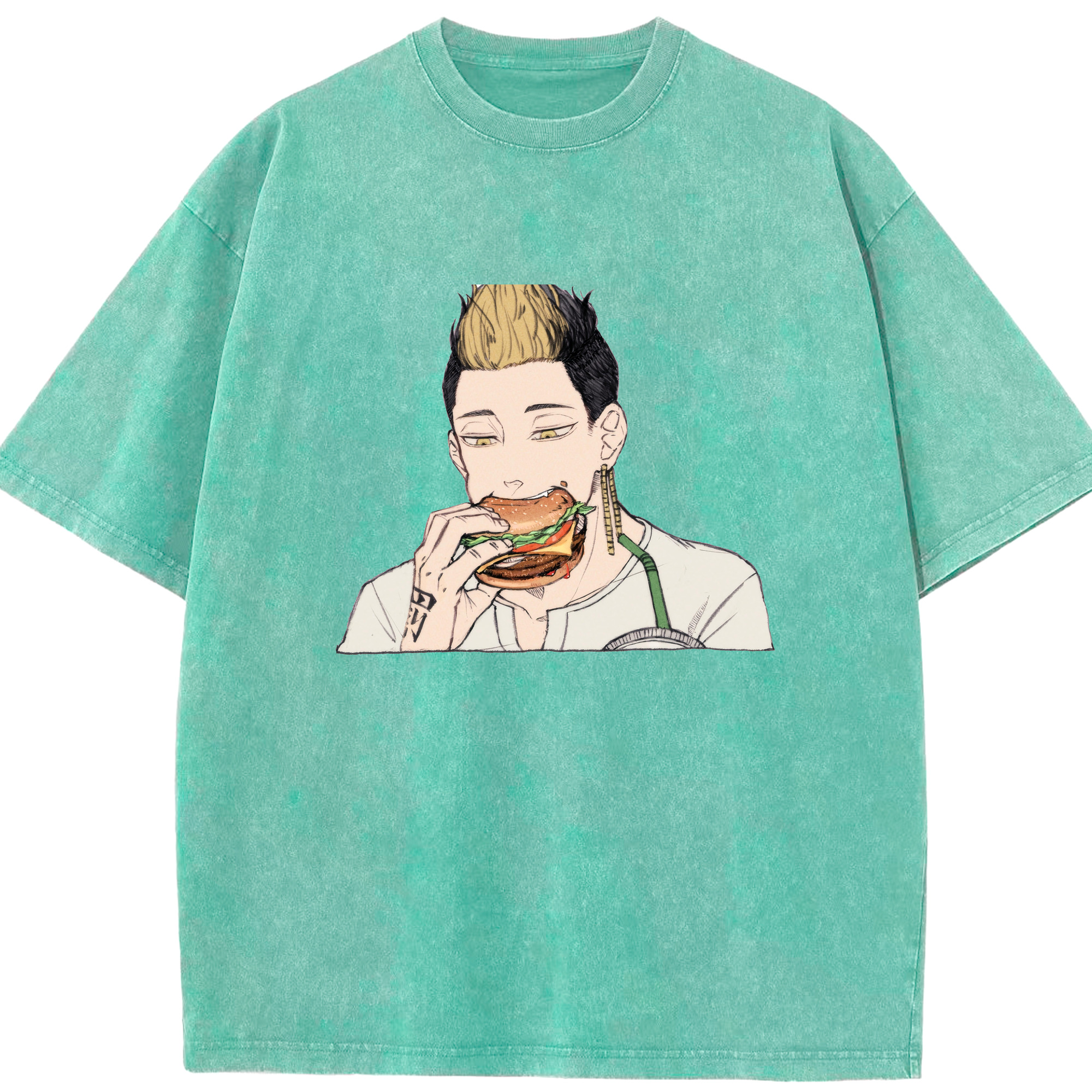 （画像用） 東京リベンジャーズ Tokyo Revengers 綿100% ヴィンテージ風 半袖Tシャツ（フロントプリント）
